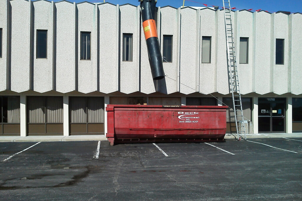 Commercial Roofing Debris